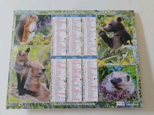 Calendriers Almanach 2026 Animaux De La Forêt 