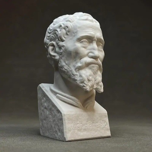 Buste sculpture michel - de, michel-ange