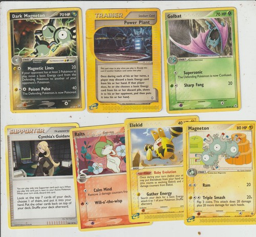 Lot anciennes cartes pokemon - 7,