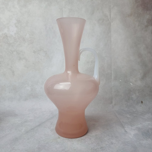 Grand vase opaline rose - grand, en