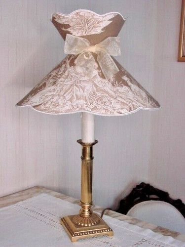 Abat jour collerette - ,