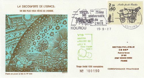 Lancement ariane 1987 - -, la