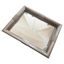Plateau verre miroir - miroir, plaqué