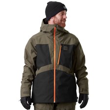 Picture Kory Veste de Ski Hommes Snow Surf des Neiges Vert D'Armée Neuf