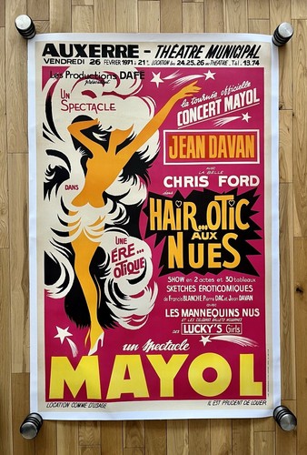 Affiche ancienne originale