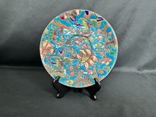 LONGWY, petite assiette émaux