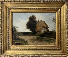 Tableau HST "Chaumière en