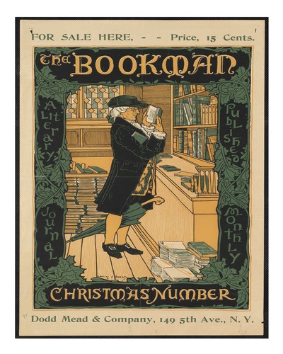 Art mural bookman vintage - mural,