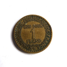 1 PIECE "BON POUR 1 FRANC"  DE