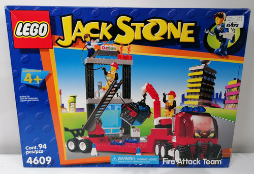 Lego jack stone 4609 - 4609, fire