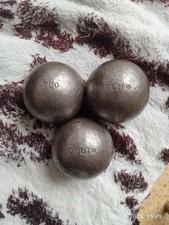 BOULE DE PETANQUE  OBUT VINTAGE MATCH + 73 - 700 quelques gramme de perdue