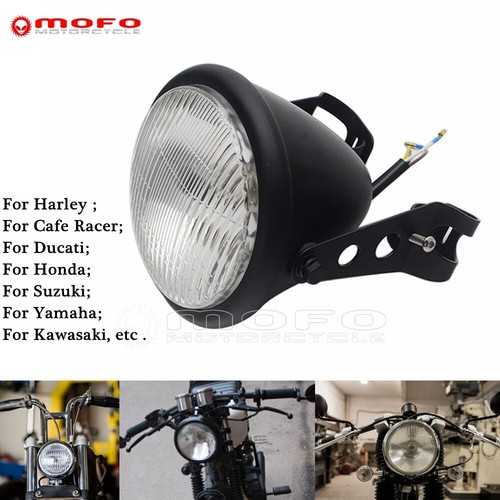 Black bullet halogen headlight - bullet,