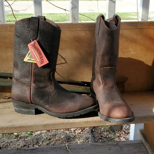 Leather cowboy boots - leather,