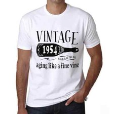 ULTRABASIC Homme Tee-Shirt Vieillissement Comme Un Bon Vin 1954 Aging Like A
