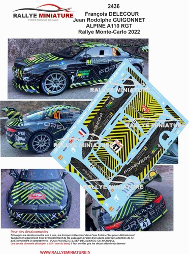 Decals ref 2436 - 1/24,