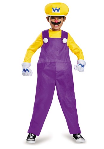 Kids wario deluxe costume - wario,