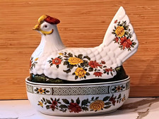 RARE Villeroy - Boch SUMMERDAY poule sur nid , Allemagne, 1980