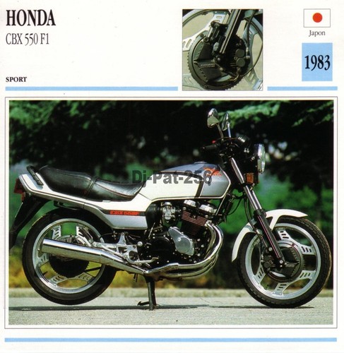 Fiche moto honda cbx - :,