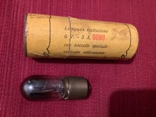 "CINÉMECCANICA lampe excitation 6 V-5 A-0080 Made in Italy"-  V.G A.5 RADIO «