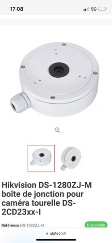 Hikvision 1280zj boîte - ds-1280zj-m,