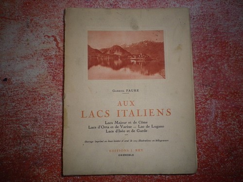 Aux lacs italiens gabriel - "aux,