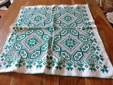 Centre de table coton  blanc