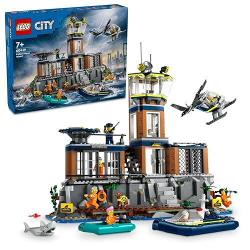 Lego city police prison island - city,