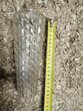 TULIPE verre transparent LUSTRE LAMPE DESIGN SCANDINAVE VINTAGE 60 s