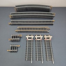 22x Jouef HO Rail Courbe + Droit Circuit Train Vintage Modelisme Ferroviaire
