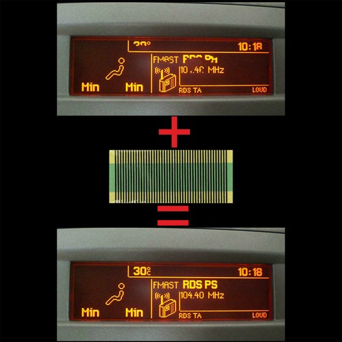 Multi info lcd screen display - lcd,