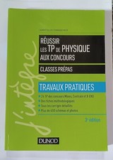 Livre Prepa Réussir les TP de Physique aux concours, Collection j'intègre 2021