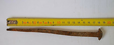 Grand clou ancien en fer forgé tête "T" - 18,5cm