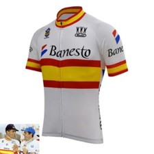 Maillot Banesto Miguel Indurain Cycliste Rétro Vintage Vuelta Classic Cycling