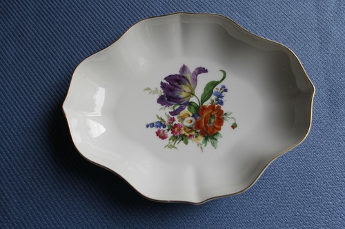 Saladier ancien porcelaine - saladier,