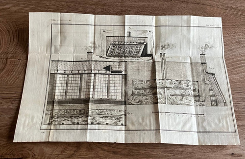 Gravure ancienne 18e - ancienne,