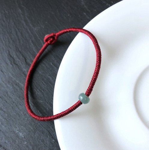 Bracelet rouge foncé