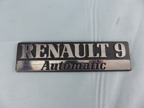 Renault automatic logo sigle - 9,