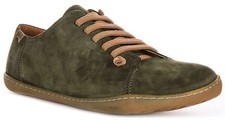 CAMPER 17665-292 Peu Caraco Strobel Flexible Nubuck Hommes Baskets Vert UK 6 -