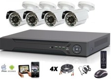 Caméra Extérieur Kit de Vidéo Surveillance Système complet avec disque dur