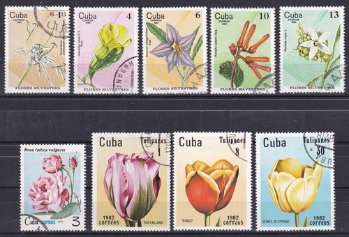 1cuba lot 9 - , timbres