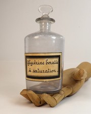 Flacon de pharmacie ancien