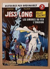 JESS LONG tome 2 Ombres de feu + Evasion EO cartonnée 1987 ETAT NEUF Piroton