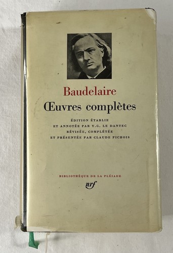 Baudelaire œuvres complètes - Œuvres,