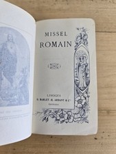 missel romain 1910 ED barlet ardant limoges