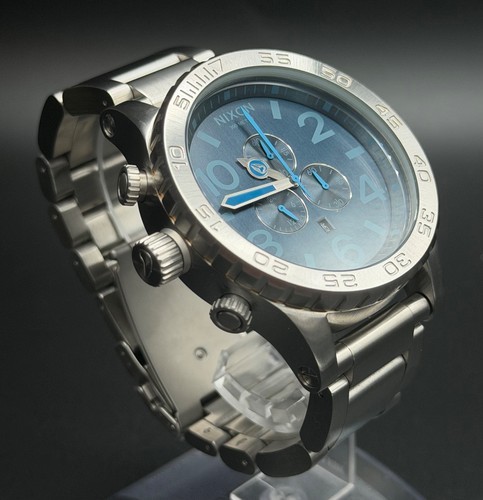 Nixon chrono blue dial - chrono,