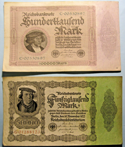 Allemagne lot billets - lot, de