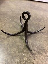 Grappin en fer forgé diamètre 25cm, crochet