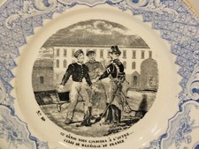 + Assiette Creil et Montereau