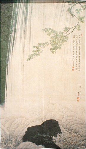 Maruyama okyo noren tapisserie - okyo,
