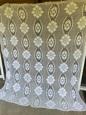 Dessus de lit en filet en